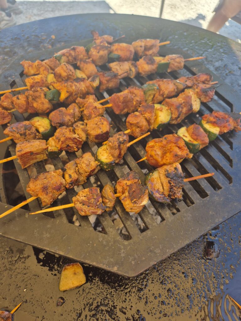 brochette au braséro