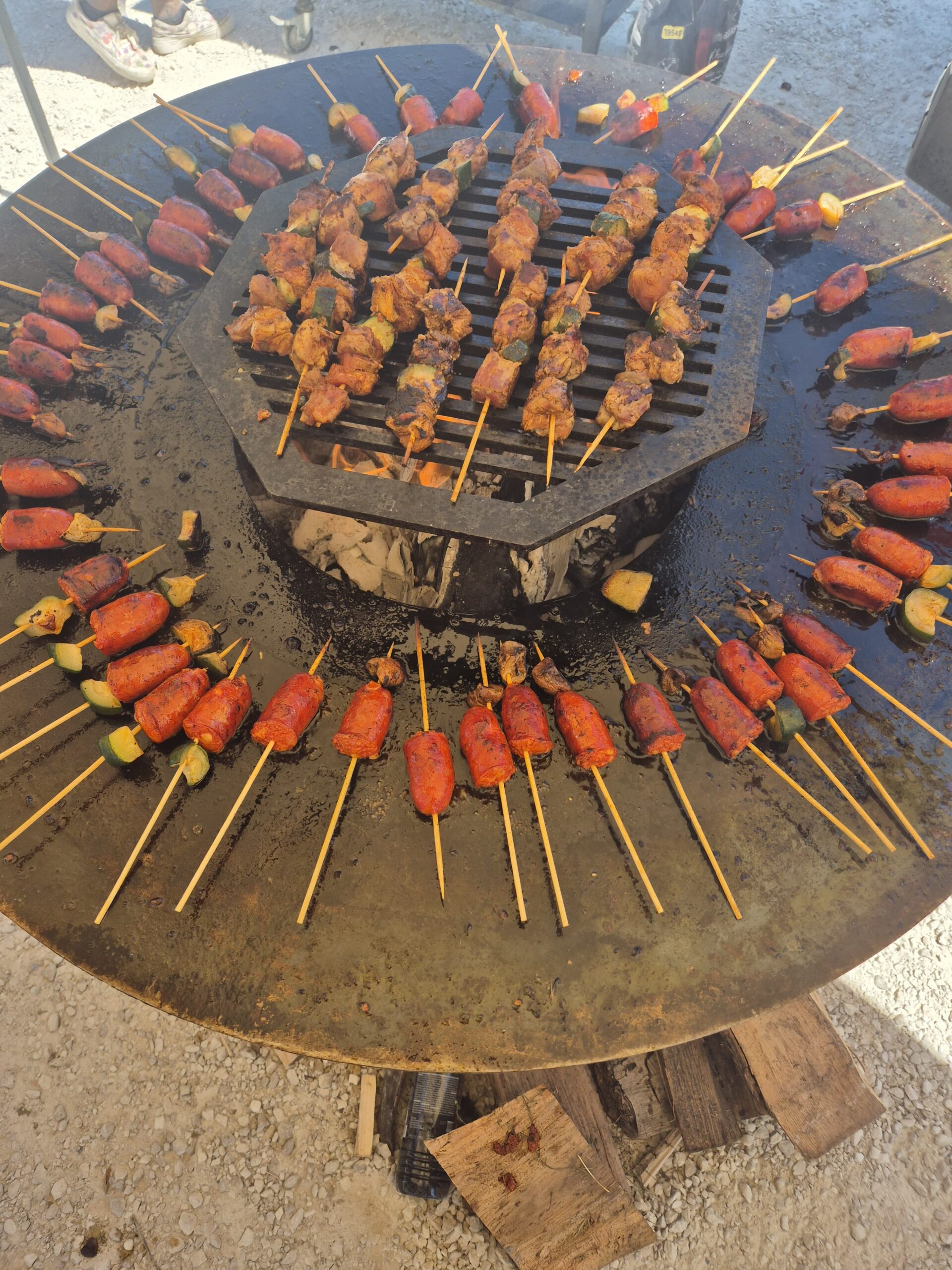 brochette au braséro
