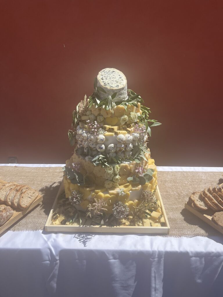 pièce montée en fromages